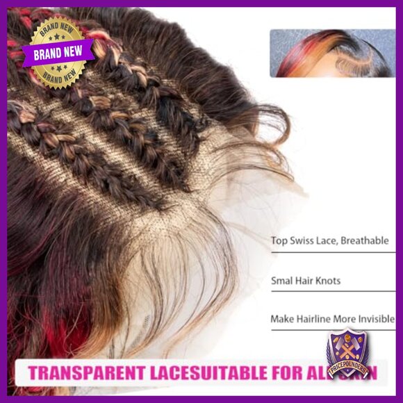 13x6 HD Lace Front Human Hair Wig, Body Wave, Glueless, Pre Plucked main image 5